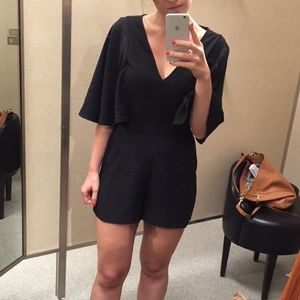 Leith flutter sleeve romper